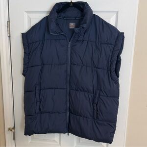 FP Movement by Free People Dark Navy Quilted Puffer Vest
